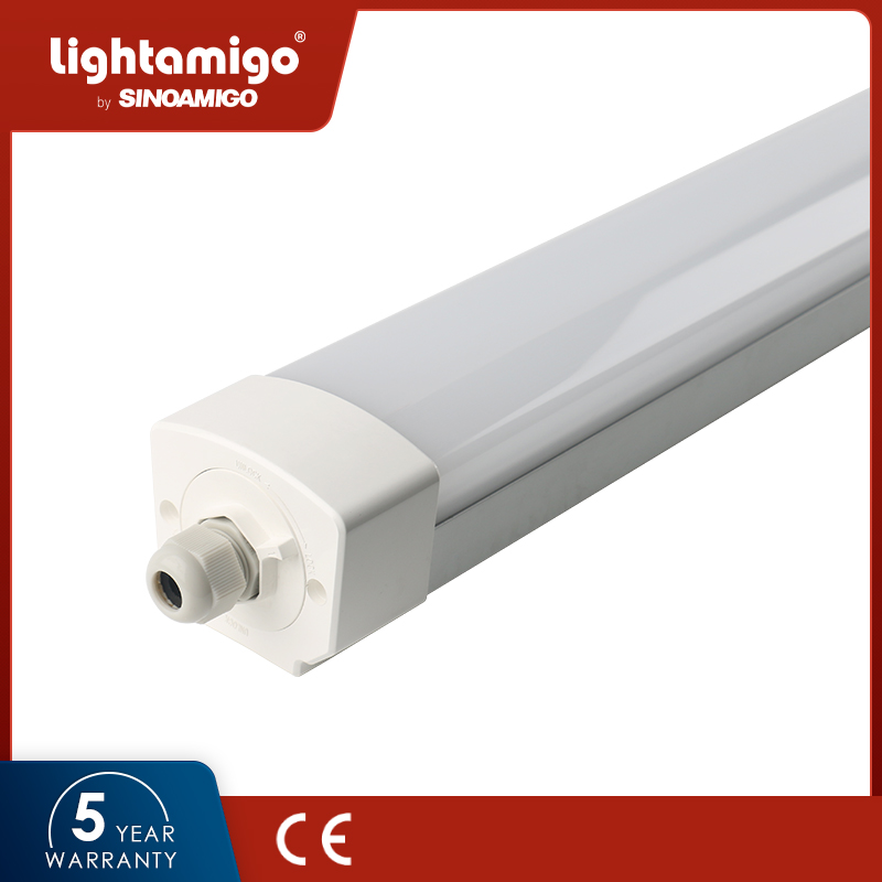 SW-A1 IP65 Waterproof Luminaire,  LED Linear Lighting Fixture, Waterproof Fitting Tri-Proof Light Outdoor Light Fitting Damp Proof Fixture