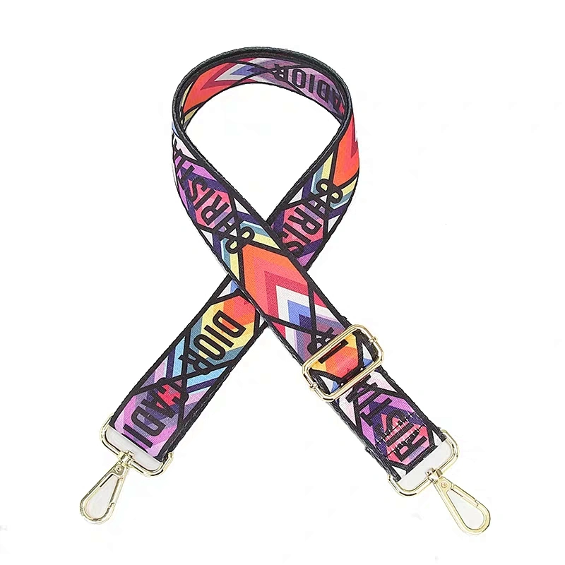 Factory Wholesale Sells High Quality Custom Adjustable Ladies Woven Shoulder Bag Strap