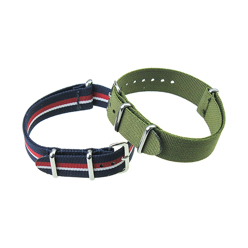 Wholesales Customized Colorful Nato Watch Band Watch Strap Fabric Fashion