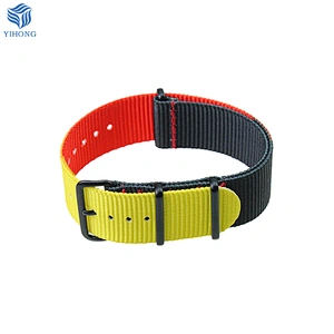 Wholesale Promotion Gift Nylon Customized Colorful Watch Band Strap