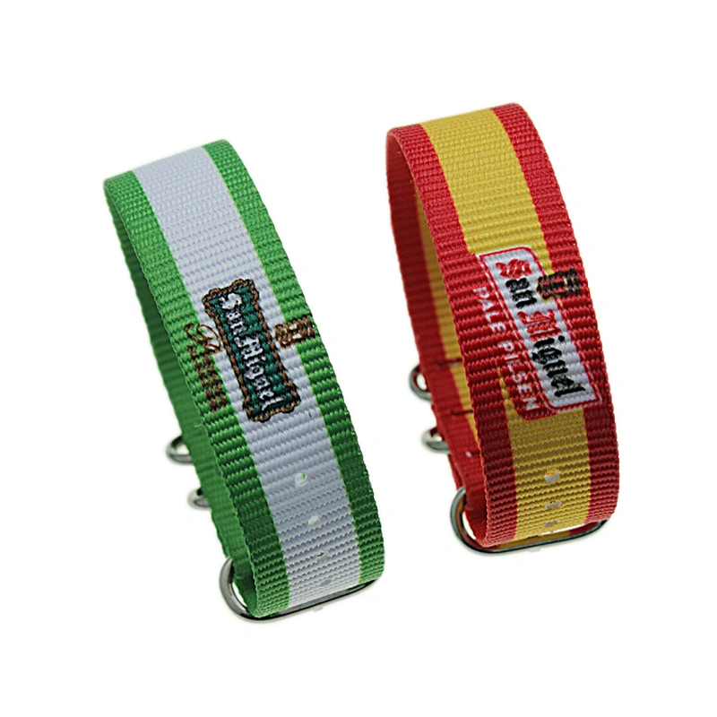Wholesale Promotion High Quality Custom Pattern Nylon Watch Strap