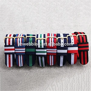 Colorful Nylon Luxury Watch Strap Top Quality Customized Fabric Fashion