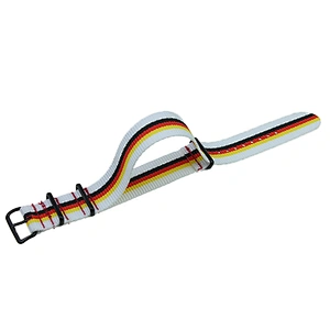 Professional Manufacturers Production Silver Color Buckle Bulk 18mm Watch Strap NATO For Watch Belt
