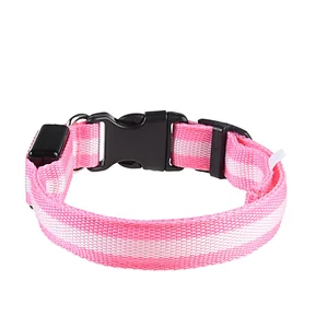 Genuine Special Price Fashion Best Selling Led Luminous  Adjustable Safety  Health  Snug Pet Collars