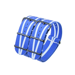 Wholesales Customized Colorful Nato Watch Band Watch Strap Fabric Fashion