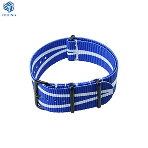 Wholesales Customized Colorful Nato Watch Band Watch Strap Fabric Fashion