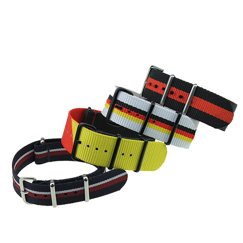 Wholesale Promotion High Quality Custom Pattern Nylon Watch Strap