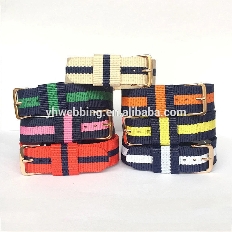 Colorful Nylon Luxury Watch Strap Top Quality Customized Fabric Fashion