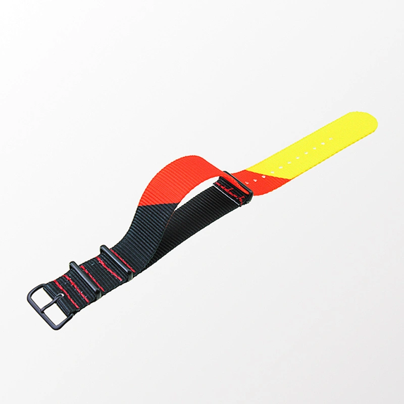 Wholesale Promotion Gift Nylon Customized Colorful Watch Band Strap