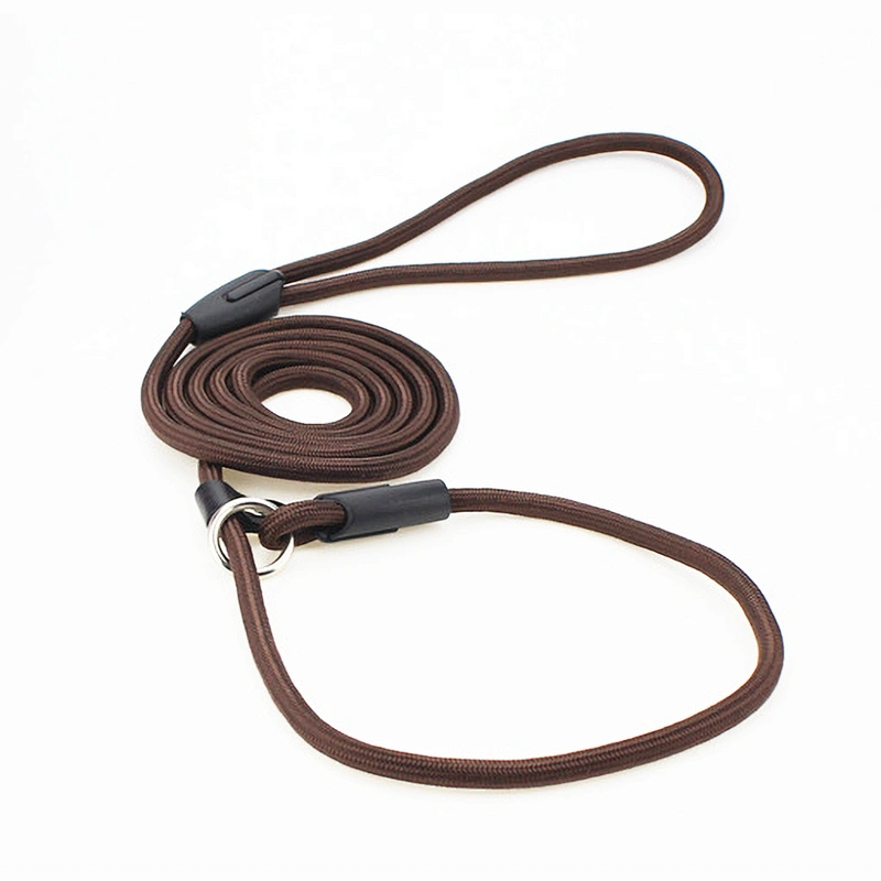 Factory Made Nylon dog leash,High Quality Wholesale Custom Cheap  drag pet leash ,Fashion P chain leash