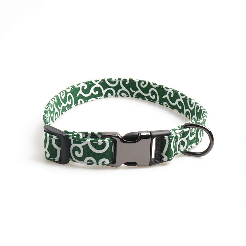 Stylish Customized Manufacturer Ajustable Semimetal Buckle Dog Collar