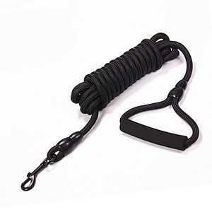 Cheap Factory Price 50 Ft Running Extender Nylon Dog Leash with Soft Handle