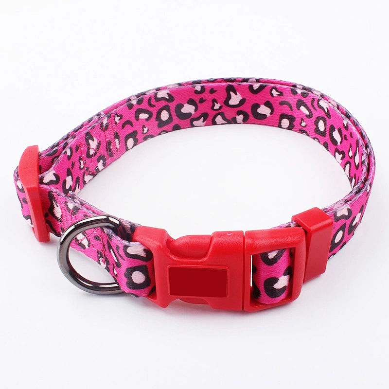 New Design Frenchie Soft Flower ID Reflective Nylon Dog Collar for Dogs COLLARS Pet Collar Accept Customized Logo ODM Service