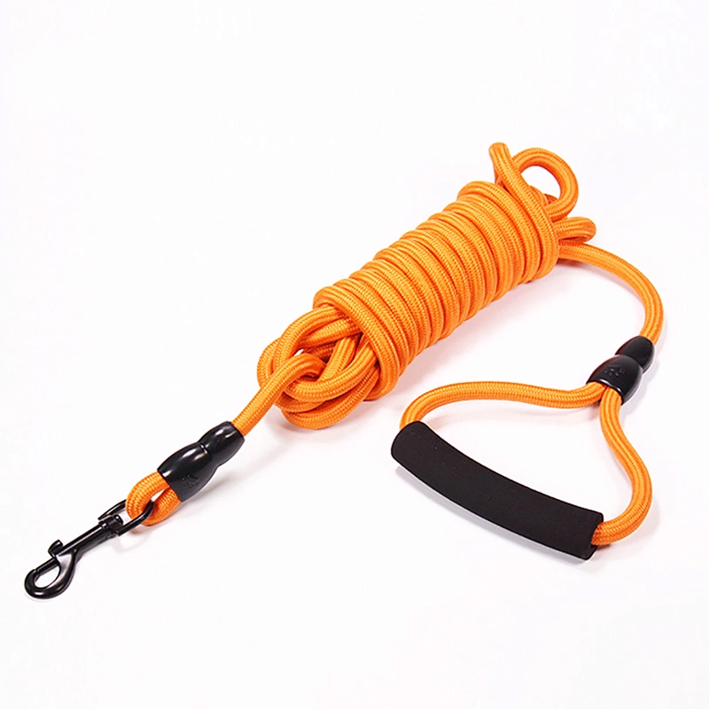 Cheap Factory Price 50 Ft Running Extender Nylon Dog Leash with Soft Handle