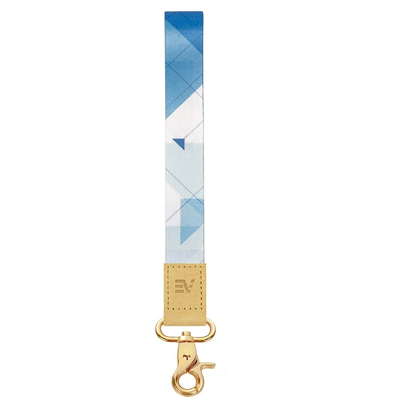 High Quality Professional Factory Supply Colorful Customized Printed Anti Lost Wristlet Keychain Lanyard