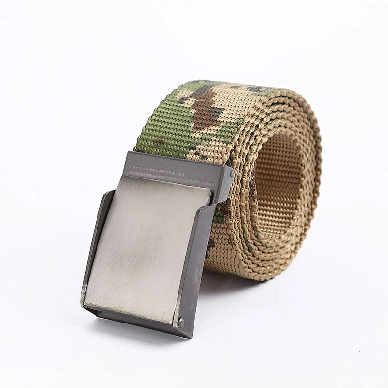 New Hunting Tool Tactical Belt Adjustable Custom Logo Police Forces Nylon Belt for Man