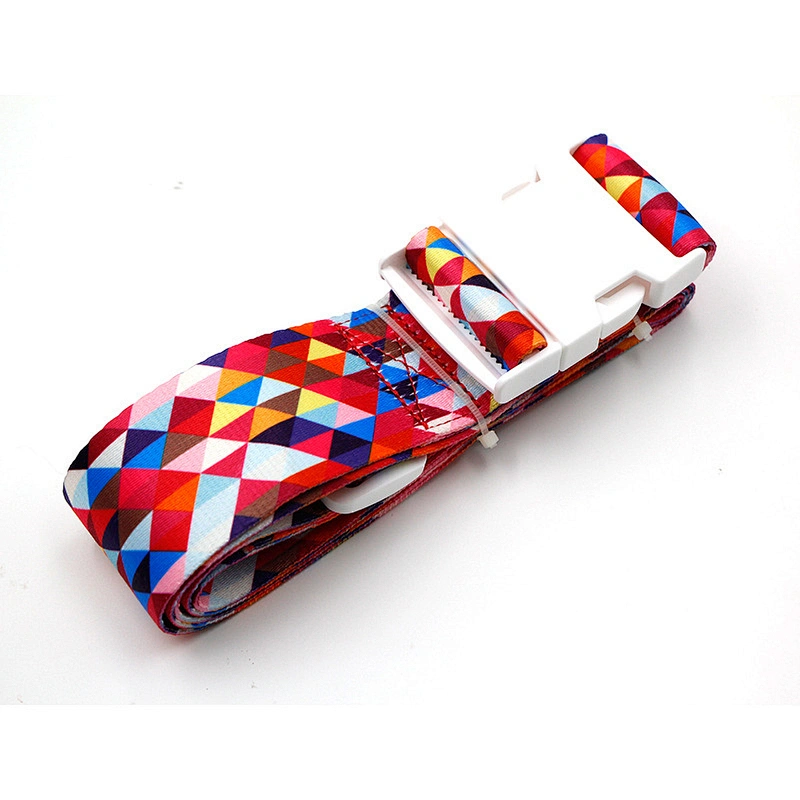 Length Enough Adjustable 150cm Custom Color TSA Lock Suitcase Elastic luggage strap