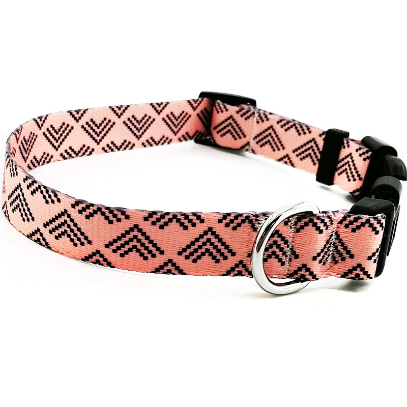 New Design Frenchie Soft Flower ID Reflective Nylon Dog Collar for Dogs COLLARS Pet Collar Accept Customized Logo ODM Service