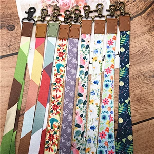 High Quality Wholesale Custom Cheap Free Sample Polyester Phone & ID Card Neck Strap lanyard
