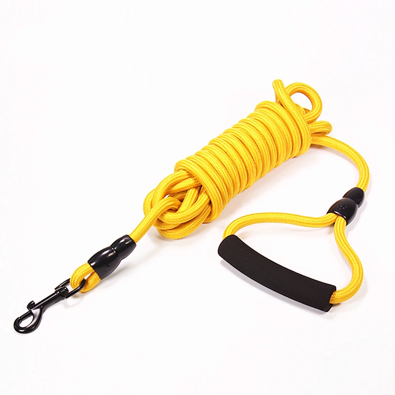 Cheap Factory Price 50 Ft Running Extender Nylon Dog Leash with Soft Handle