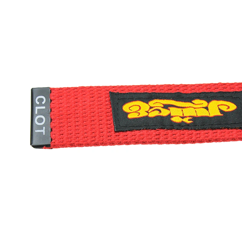 Top Selling Solid Buckle, Blank Color Custom Fashionable Style Polyester Canvas Waist Belt Fabric Belt