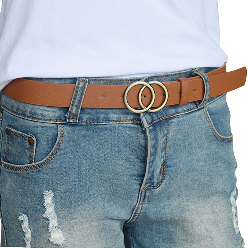 Unique Designer quality Faux Leather, Vintage and Fashion Texture Women Dress Pants Belt/