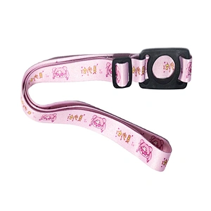 Customized ECO-friendly Lanyards Nylon Straps Pink Polyester Lanyard