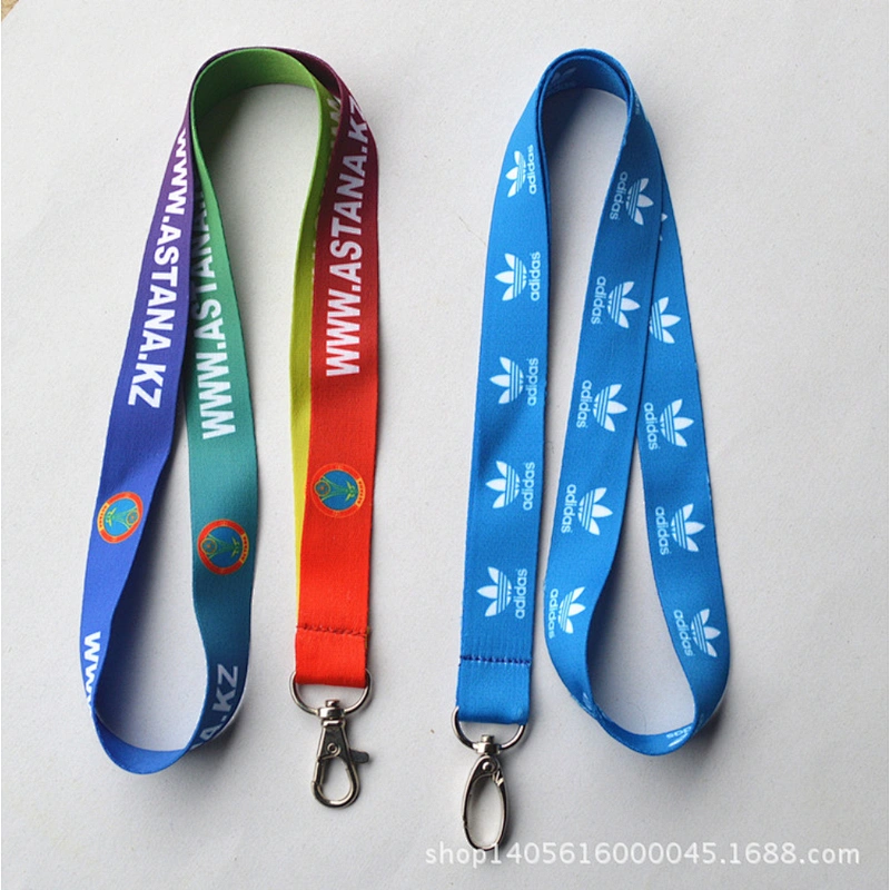 Outdoor Cheap Holder Print Custom LOGO Cute Polyester Lanyard//
