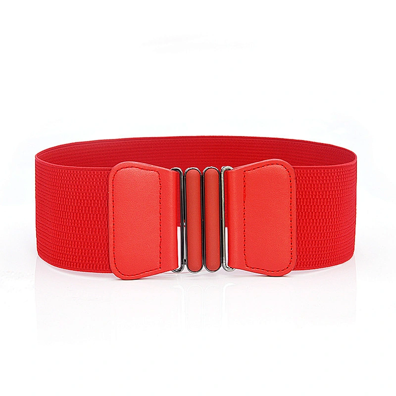 Fashion Waist Decor Lady Stretch Girdle Carved Dress Belt Casual Lady Cummerband Waistband