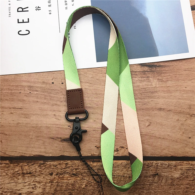 High Quality Wholesale Custom Cheap Free Sample Polyester Phone & ID Card Neck Strap lanyard