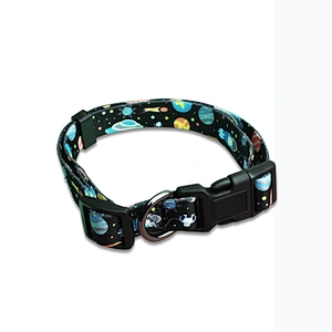 Hot Selling Colorful New Design Heat Transfer Printing 100% Polyester Dog Collar