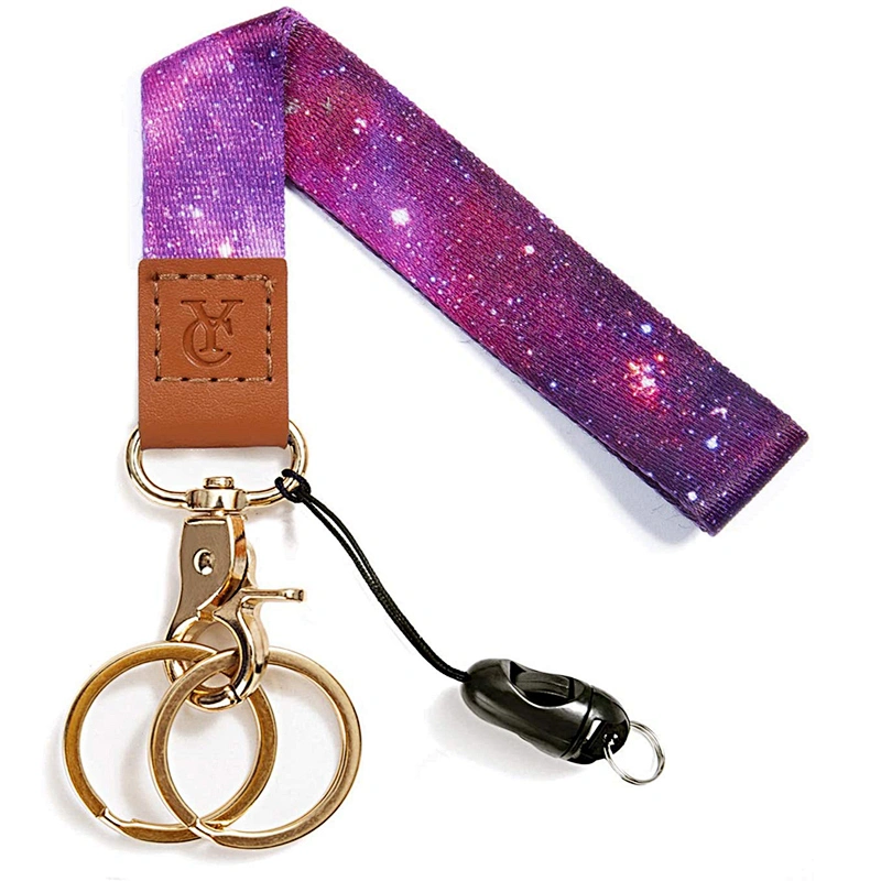 Factory Supply Discount Price High Quality Wrist Strap Anti Lost Custom Lanyard Keychain