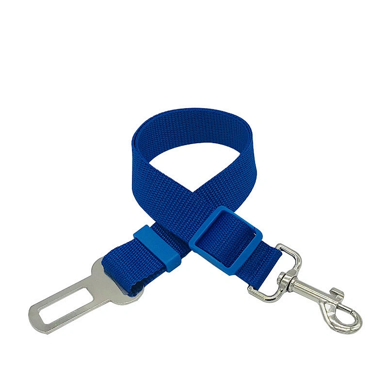 Amazon Nylon Webbing Colorful Belts High Quality Alloy Hook Pets Dog Car Safety Seat Belt
