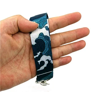 High Quality China Factory Promotion Sublimation Print Keychain Lanyard Custom