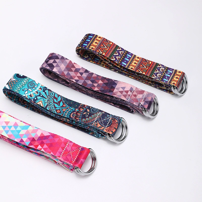 Eco Friendly Organic Cotton Polyester Yoga Mat Carrying Strap Yoga Strap