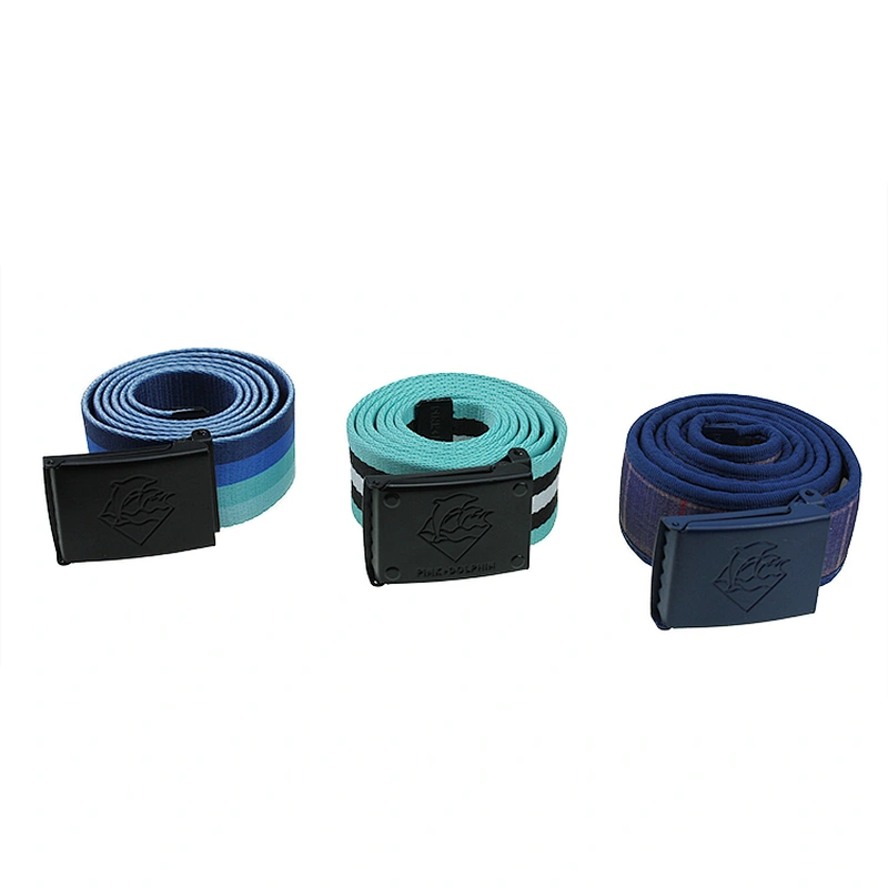 Any Color Polyester Material Webbing Fashion Belts with Automatic Buckle