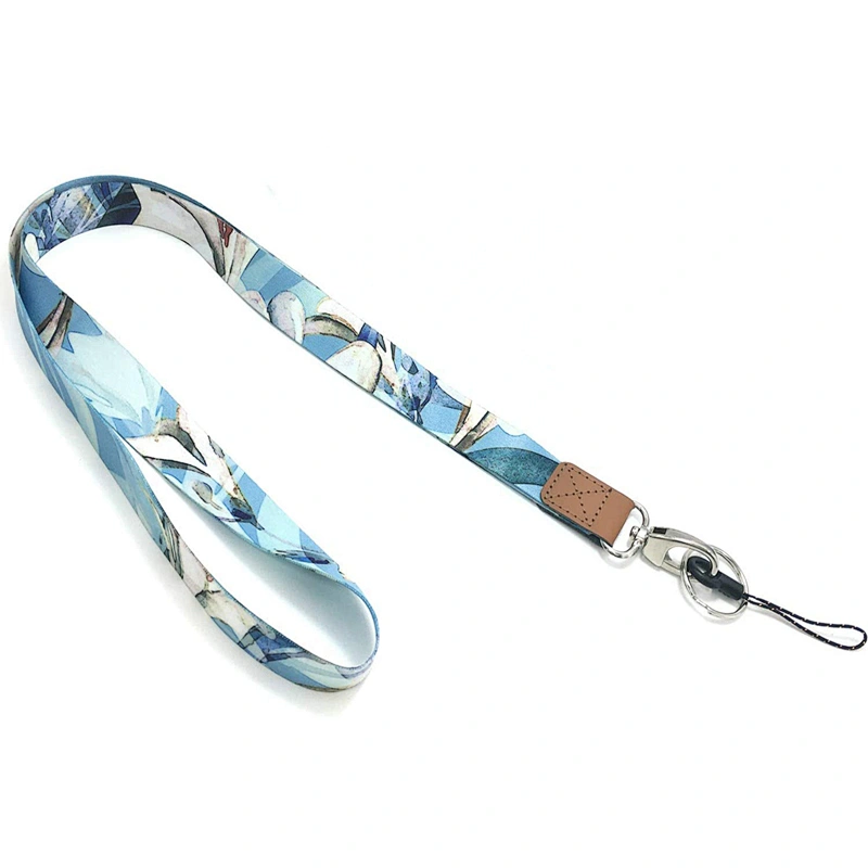 High Quality Custom Trade Assurance Wholesale Customized Sublimation Printed Neck Strap Polyester Lanyard