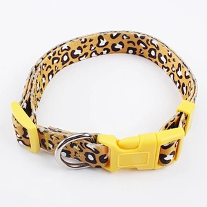 New Design Frenchie Soft Flower ID Reflective Nylon Dog Collar for Dogs COLLARS Pet Collar Accept Customized Logo ODM Service