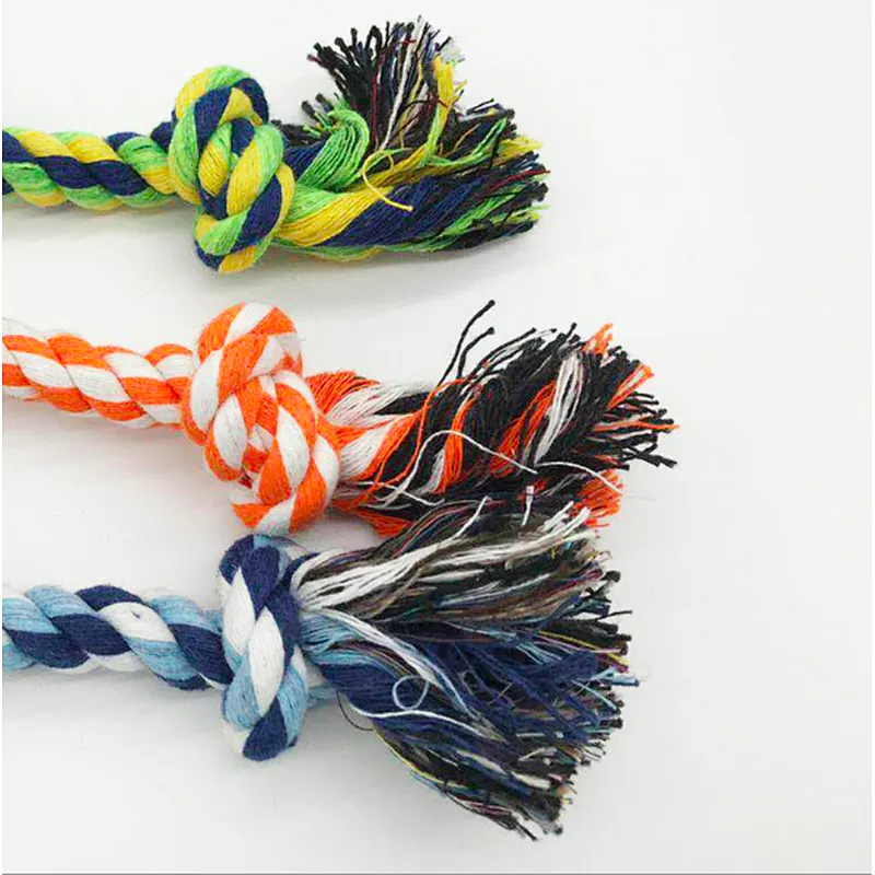 amazon colorful pet bite molar rope security toothbrush dog chew toys