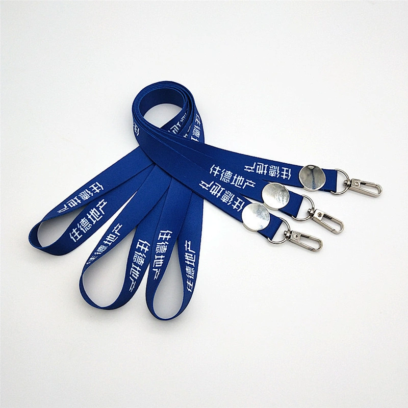 Outdoor Cheap Holder Print Custom LOGO Cute Polyester Lanyard//