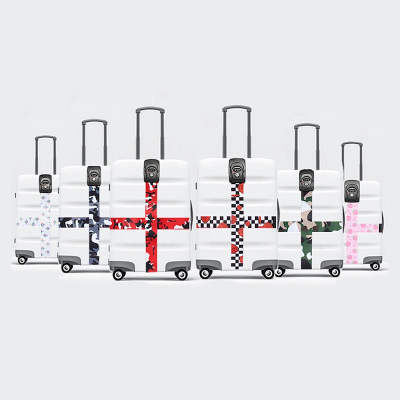 Amazon Popular Custom Color and Logo Traveling Suitcase Organize Luggage Strap