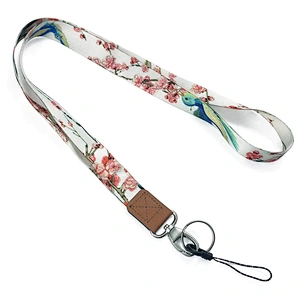 High Quality Custom Trade Assurance Wholesale Customized Sublimation Printed Neck Strap Polyester Lanyard