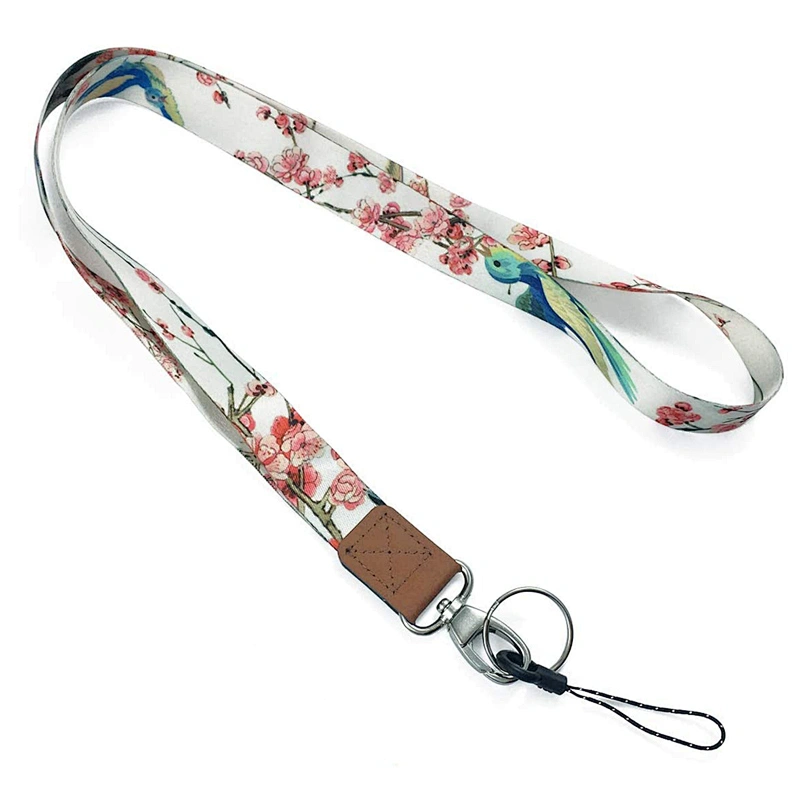High Quality Custom Trade Assurance Wholesale Customized Sublimation Printed Neck Strap Polyester Lanyard