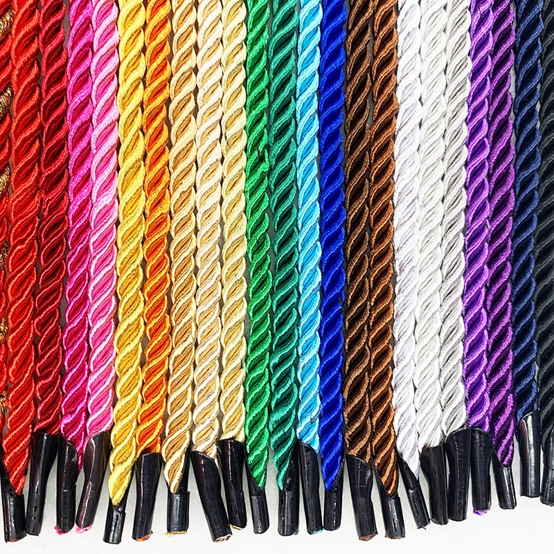 Wholesale Sell High Quality Custom Gift Ropes Handle Rope China Red Color Polyester or Nylon Packing Boxes,handbag.gift Box Free
