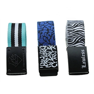15 Years Factory Mens Designer Braided Fabric Belt