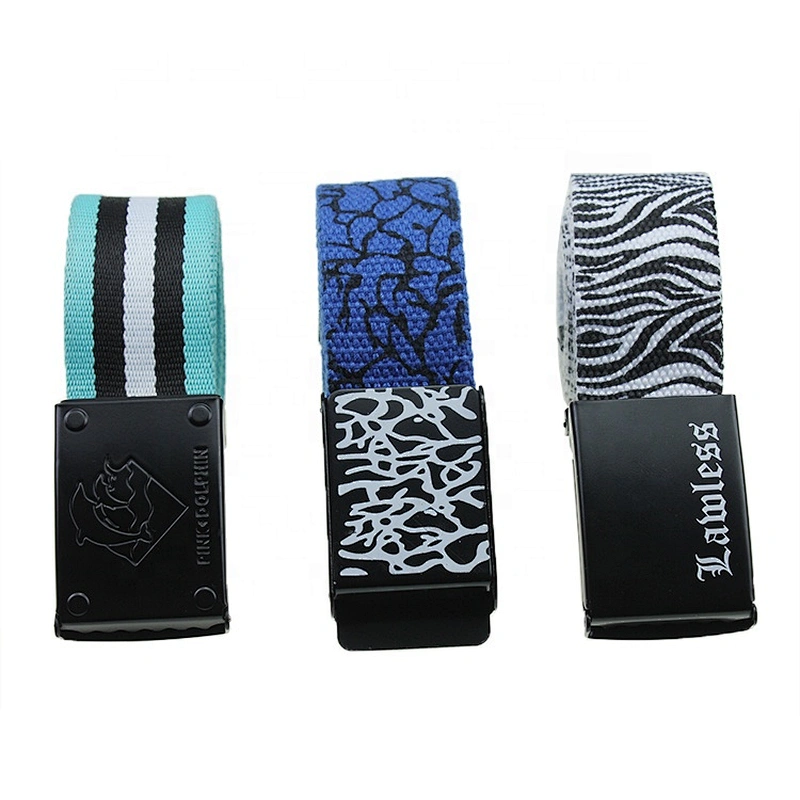 15 Years Factory Mens Designer Braided Fabric Belt