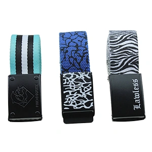 15 Years Factory Mens Designer Braided Fabric Belt