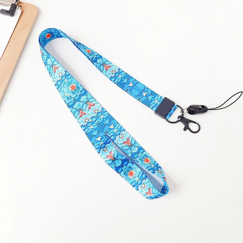 Flat Polyester Cheap Personalize Single, Custom Sublimation Lanyards With Logo/