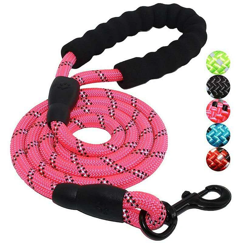 Amazon Sales  Pet Products Strong Correas De Perro Rope Dog Leash for Dog Chain Lead Walk Stainless Steel Hot