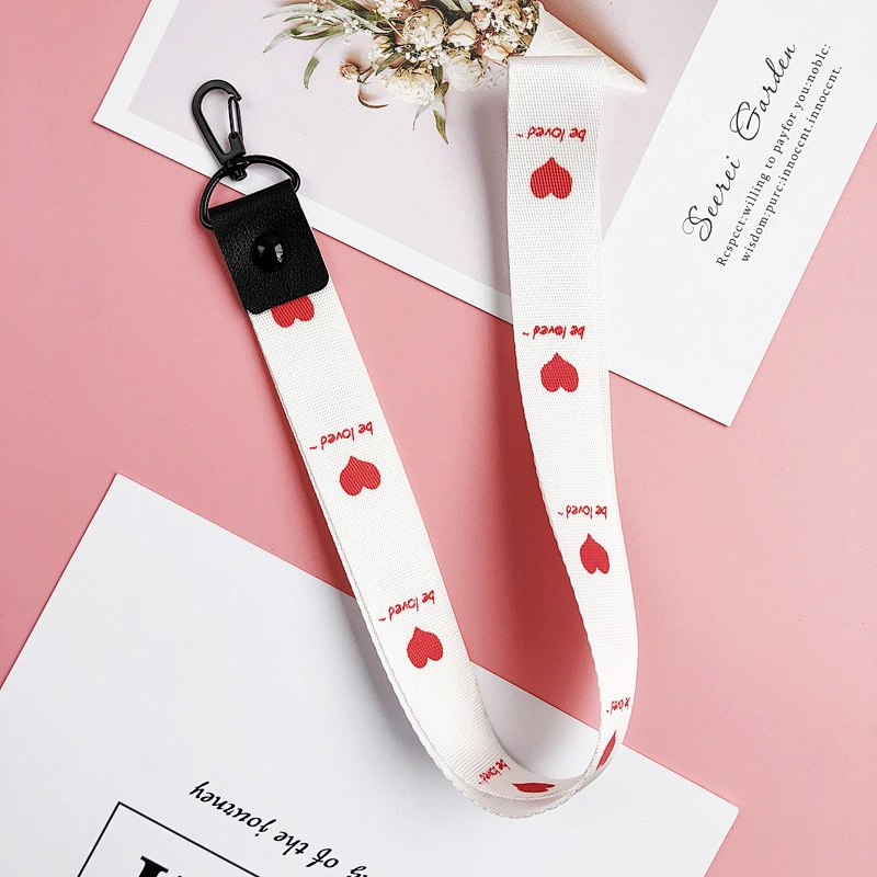 Original Factory High Quality Custom Printed Neck Strap ID Card, phone Polyester Lanyard